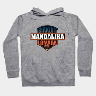 Sirkuit Mandalika Lombok NTB Badge on Gradient Color Hoodie